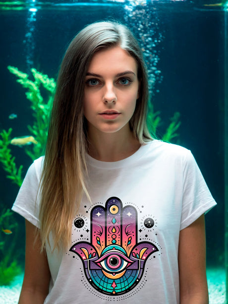Hamsa t-shirt Unisex - SHAMTAM.COM