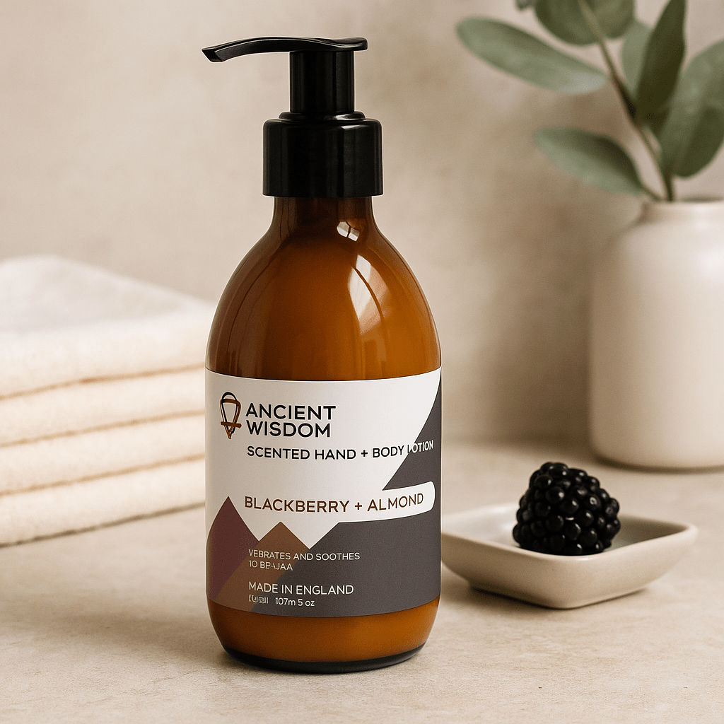 Hand and Body Lotion, Blackberry Almond 300ml - SHAMTAM.COM