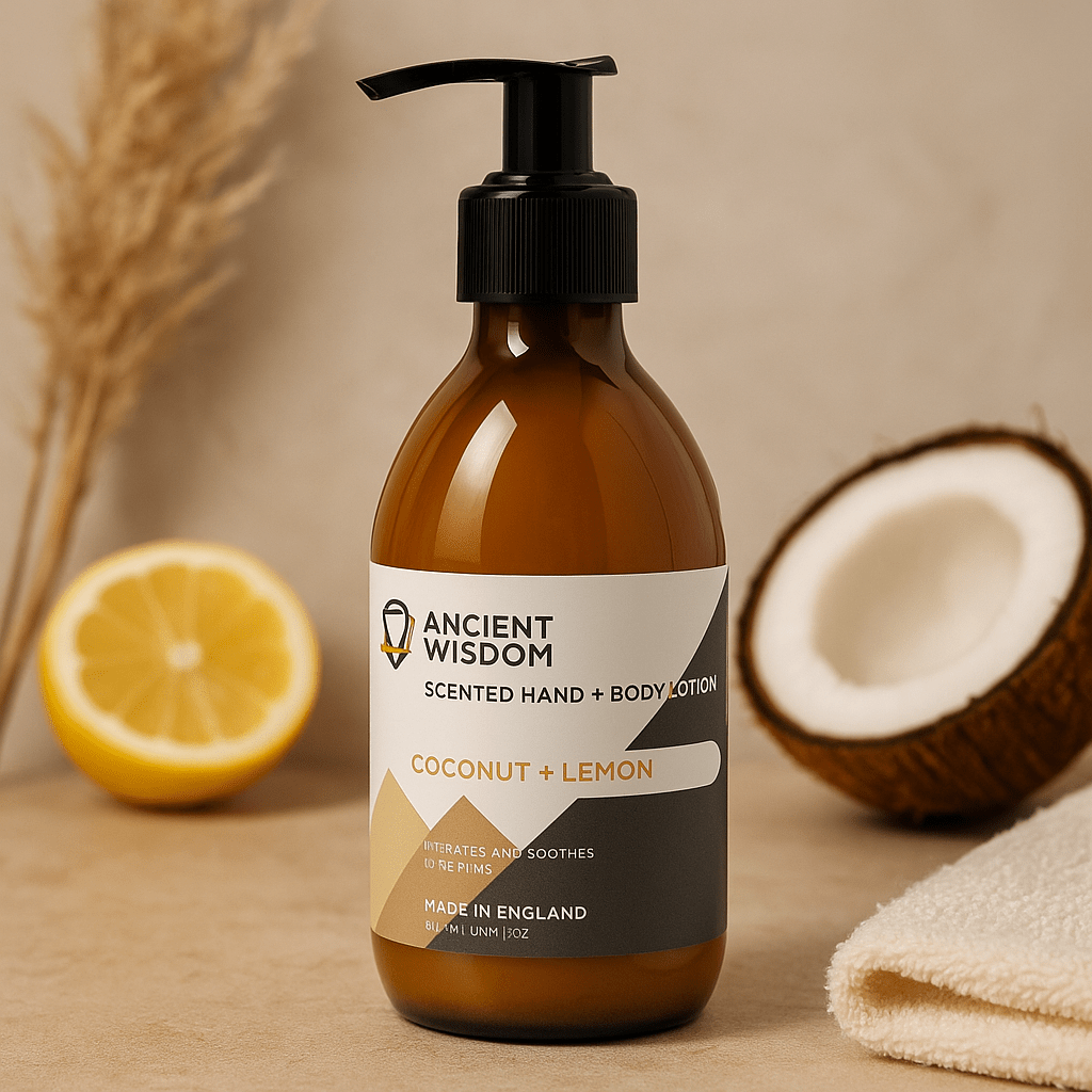 Hand and Body Lotion, Coconut and Lemon 300ml - SHAMTAM.COM
