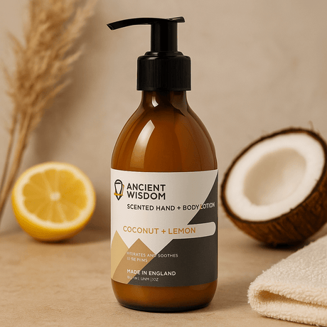 Hand and Body Lotion, Coconut and Lemon 300ml - SHAMTAM.COM