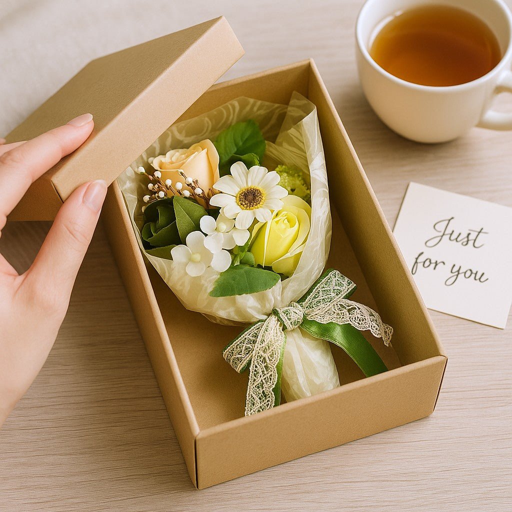 Hand Soap Flower Bouquet Boxed - SHAMTAM.COM