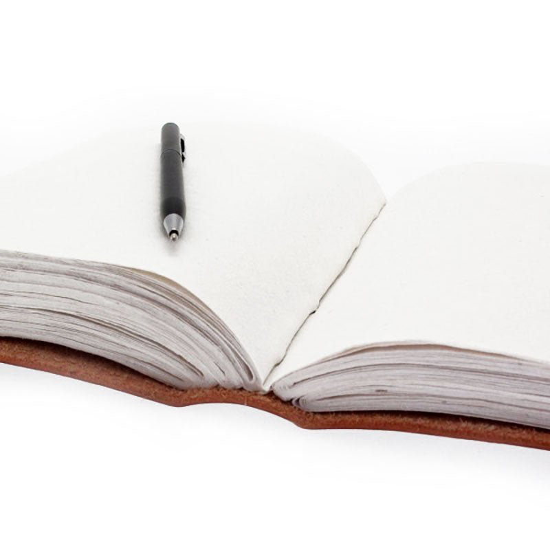 Huge Flower of Life Leather Notebook 10x13 (200 pages) - SHAMTAM.COM