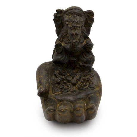 Incense Burner, Ganesha Hand Antique Finish - SHAMTAM.COM
