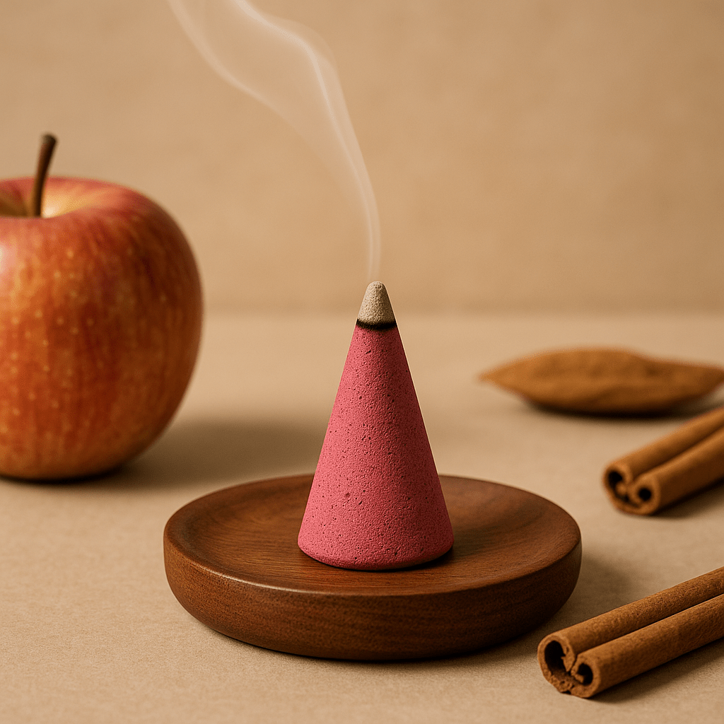 Incense Cones Apple Cinnamon 850 Pieces - SHAMTAM.COM