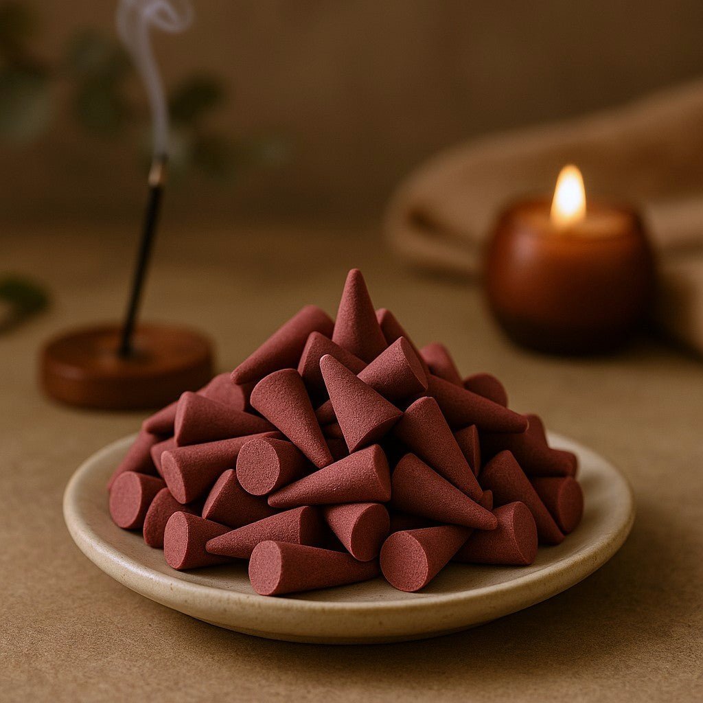 Incense Cones Vertiver Gold 850 Pieces - SHAMTAM.COM