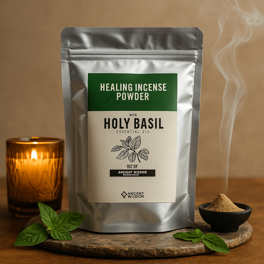 Incense Powder Holy Basil 100g - SHAMTAM.COM