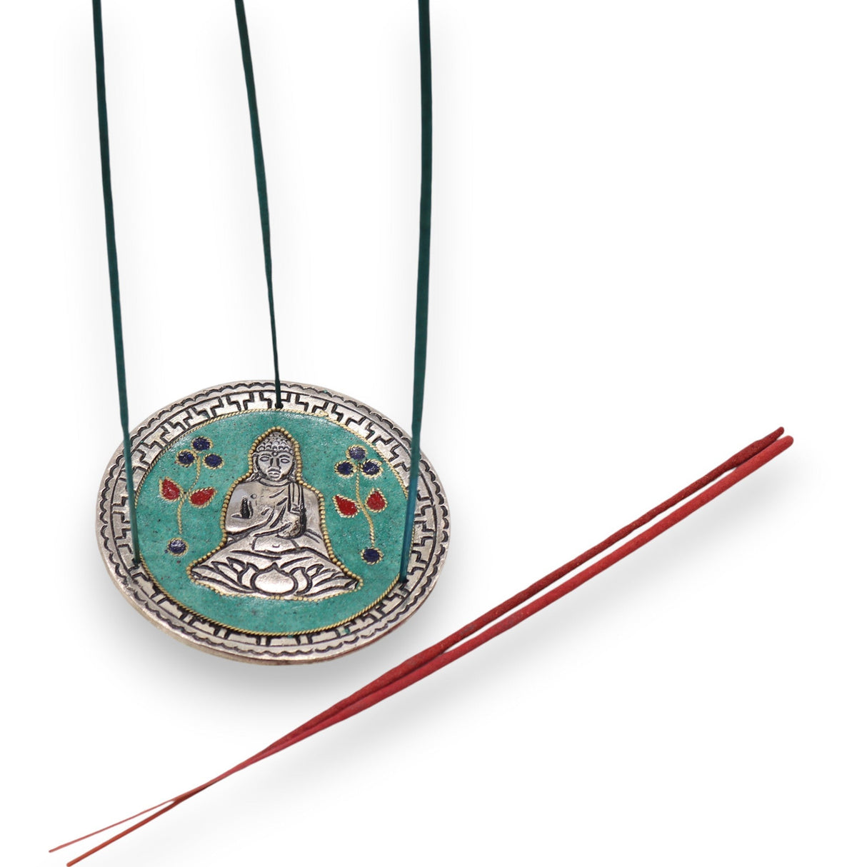 Buddha Green Decor Incense Holder - SHAMTAM.COM