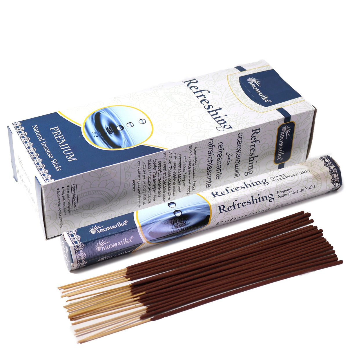 Aromatika Charcoal Free Hex Incense - Refreshing - SHAMTAM.COM