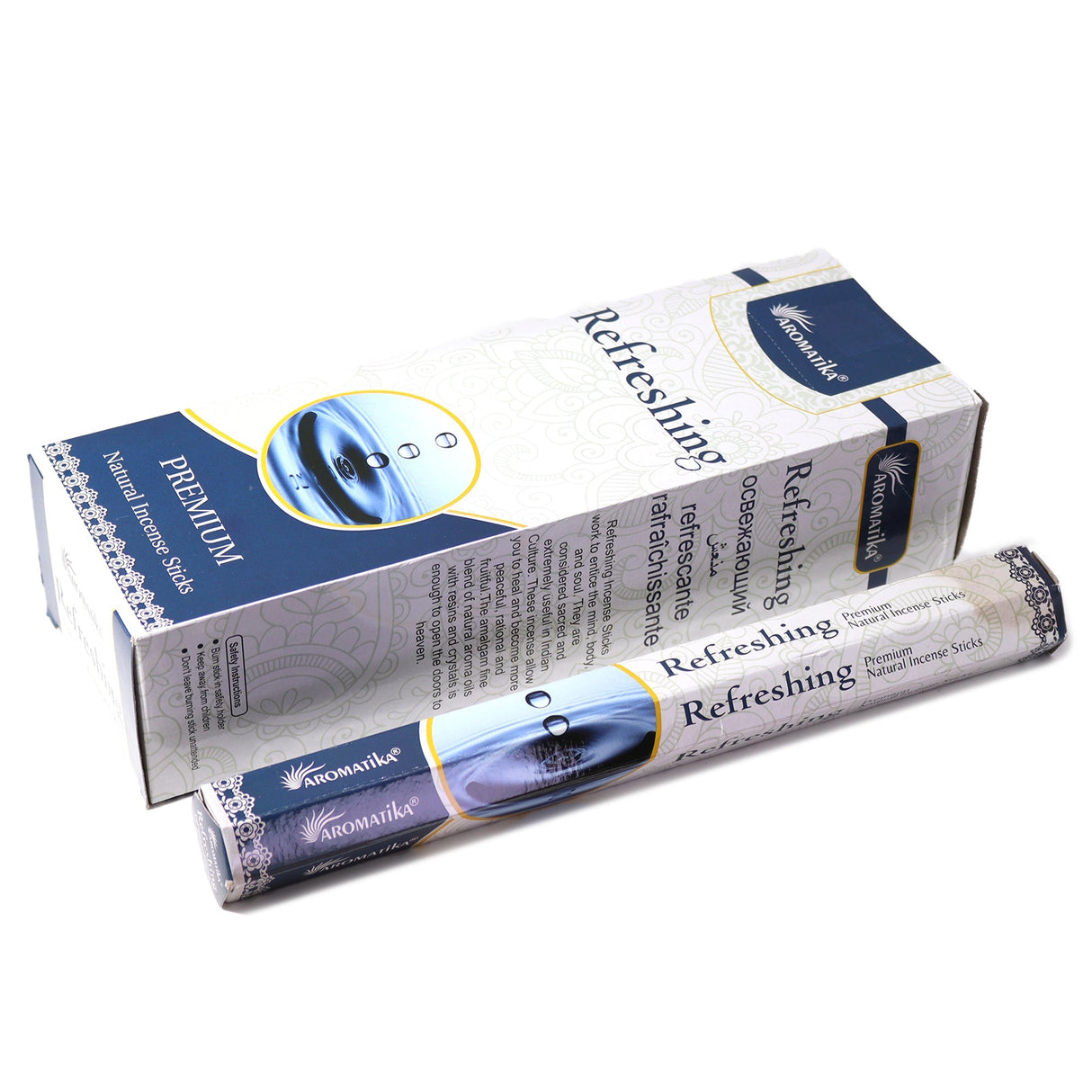 Aromatika Charcoal Free Hex Incense - Refreshing - SHAMTAM.COM