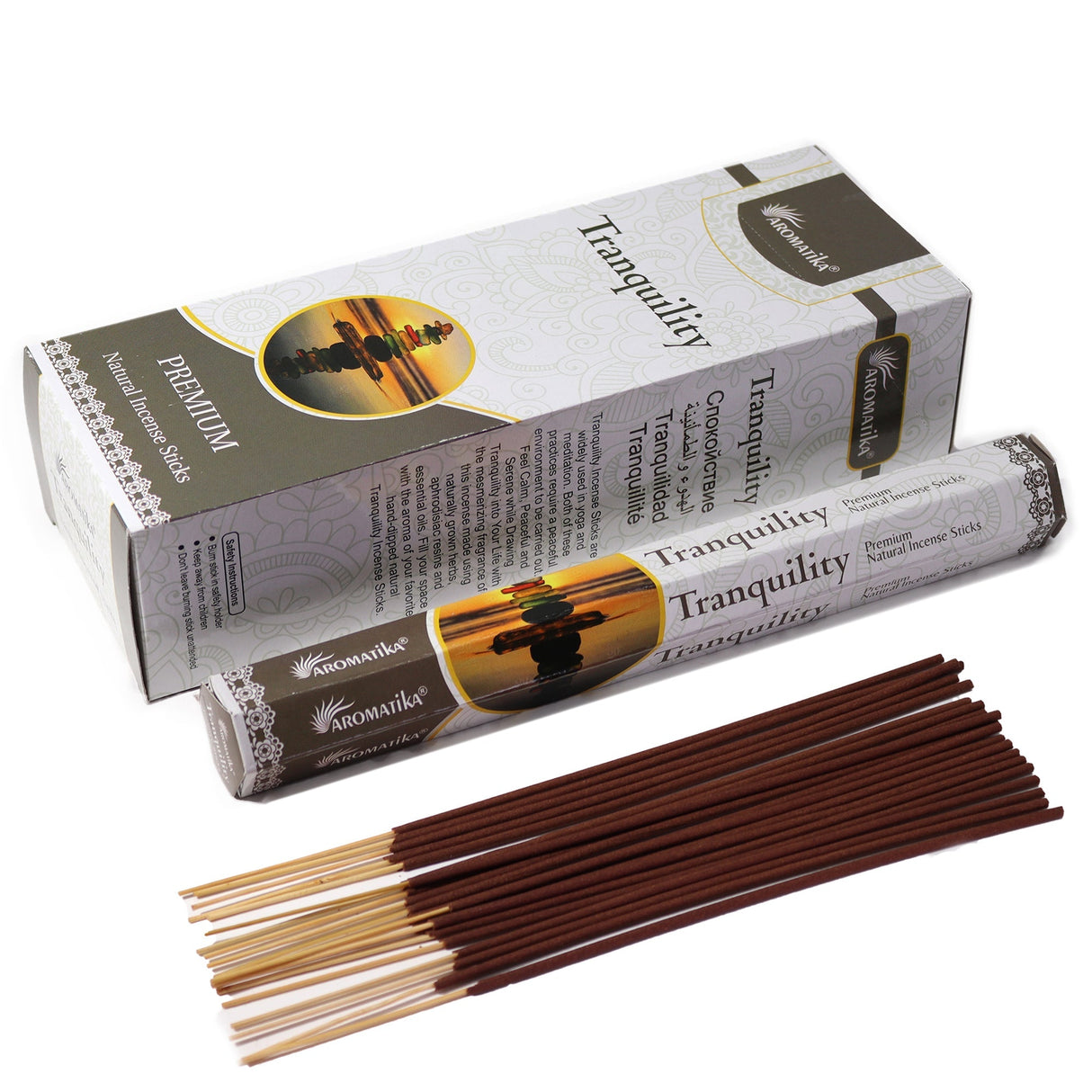 Aromatika Charcoal Free Hex Incense - Tranquility - SHAMTAM.COM
