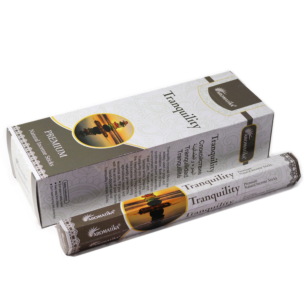 Aromatika Charcoal Free Hex Incense - Tranquility - SHAMTAM.COM