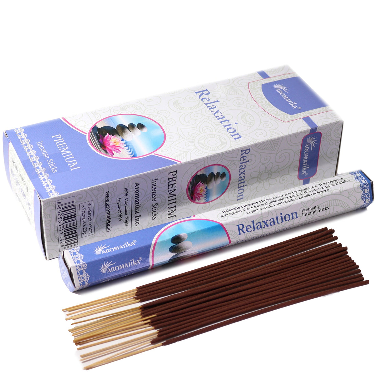 Aromatika Charcoal Free Hex Incense - Relaxation - SHAMTAM.COM