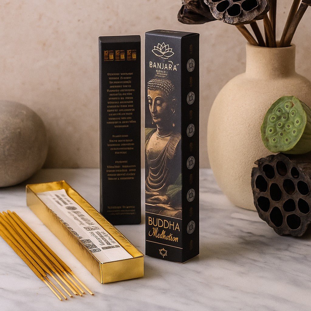 Incense Sticks for Meditation Banjara Buddha - SHAMTAM.COM