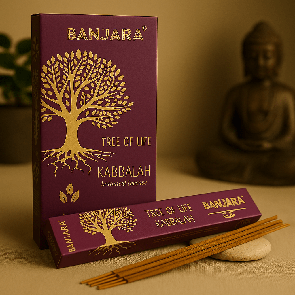 Incense Sticks Frankincense And Myrrh 15g Pack Banjara - SHAMTAM.COM