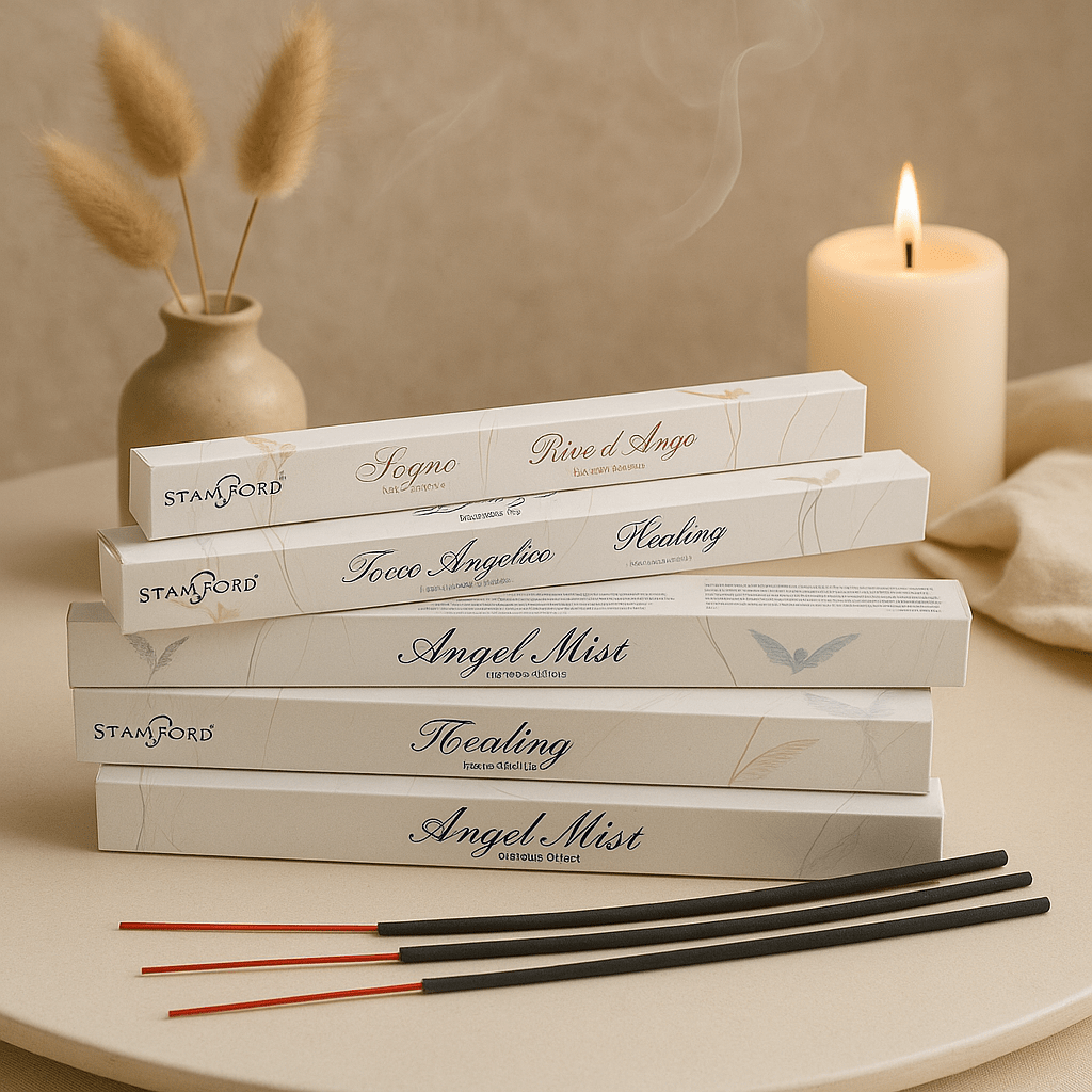 Incense Sticks Gift Set 6 Boxes Angel Stamford - SHAMTAM.COM