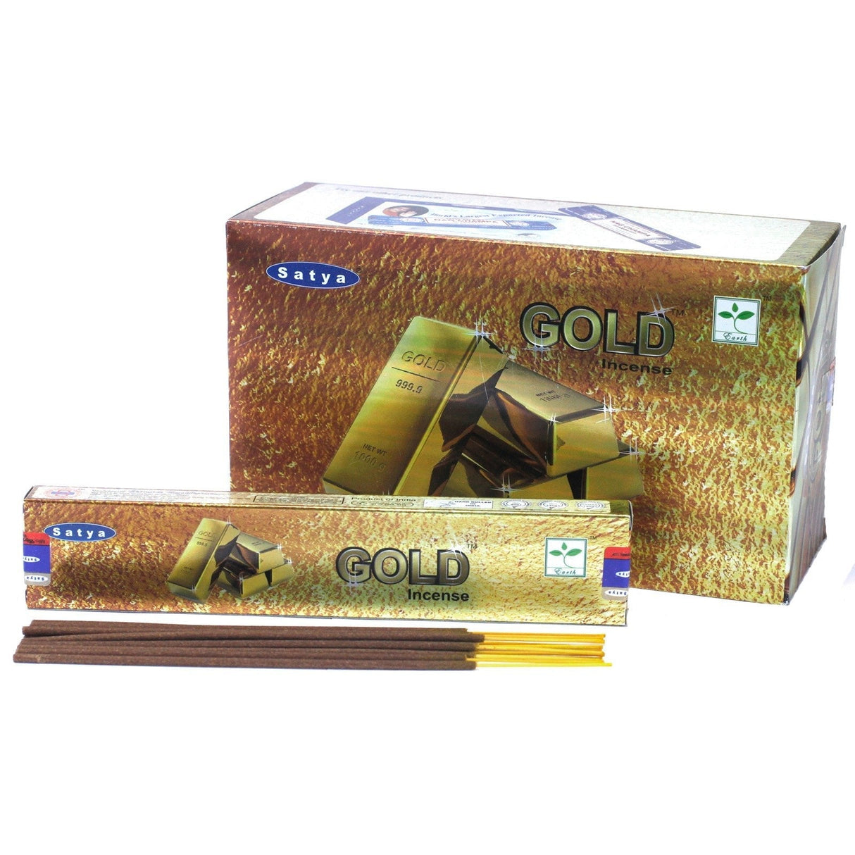 Gold Incense - Satya 15g - SHAMTAM.COM