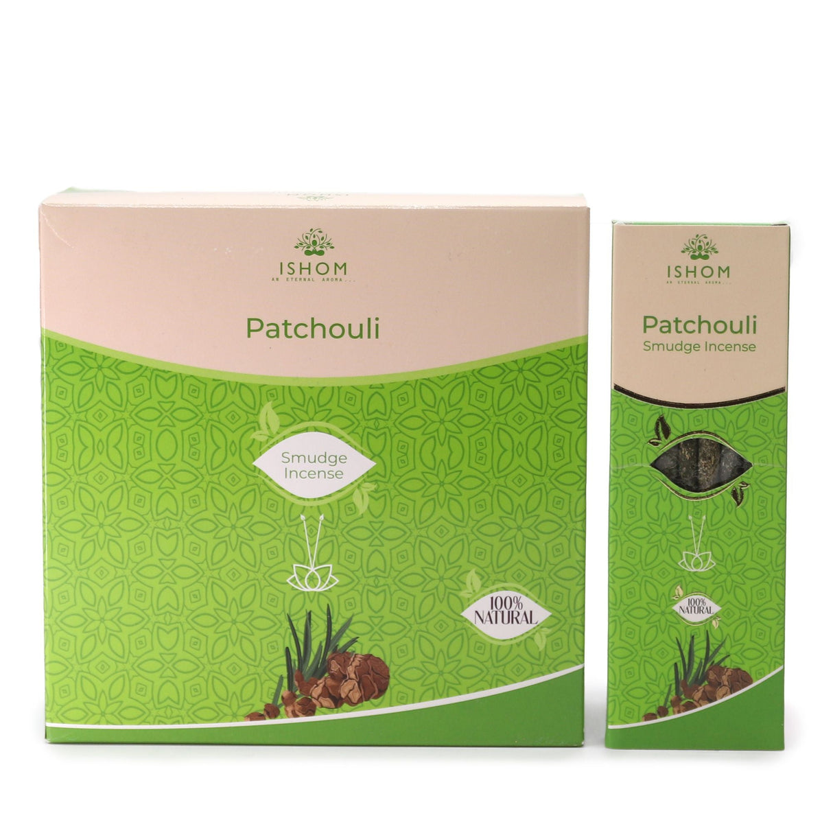 Indian Patchouli Incense Sticks for Smudging by Ishom - SHAMTAM.COM
