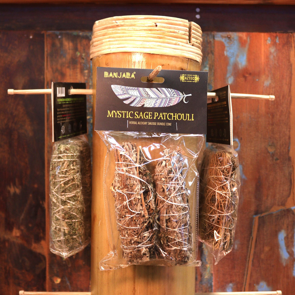 Banjara Smudge - Indian Sage and Patchouli - SHAMTAM.COM