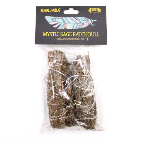 Banjara Smudge - Indian Sage and Patchouli - SHAMTAM.COM