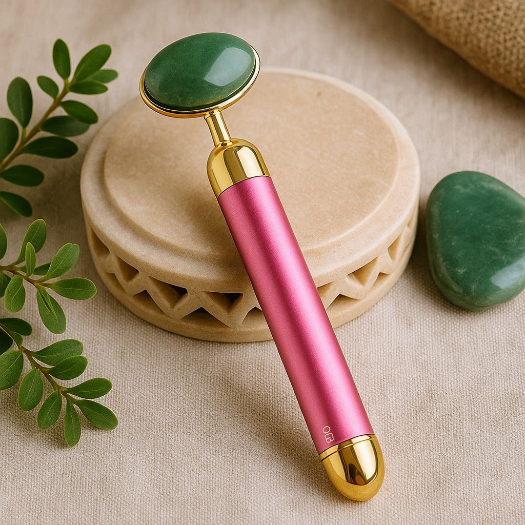 Jade Vibrating Face Massager - SHAMTAM.COM