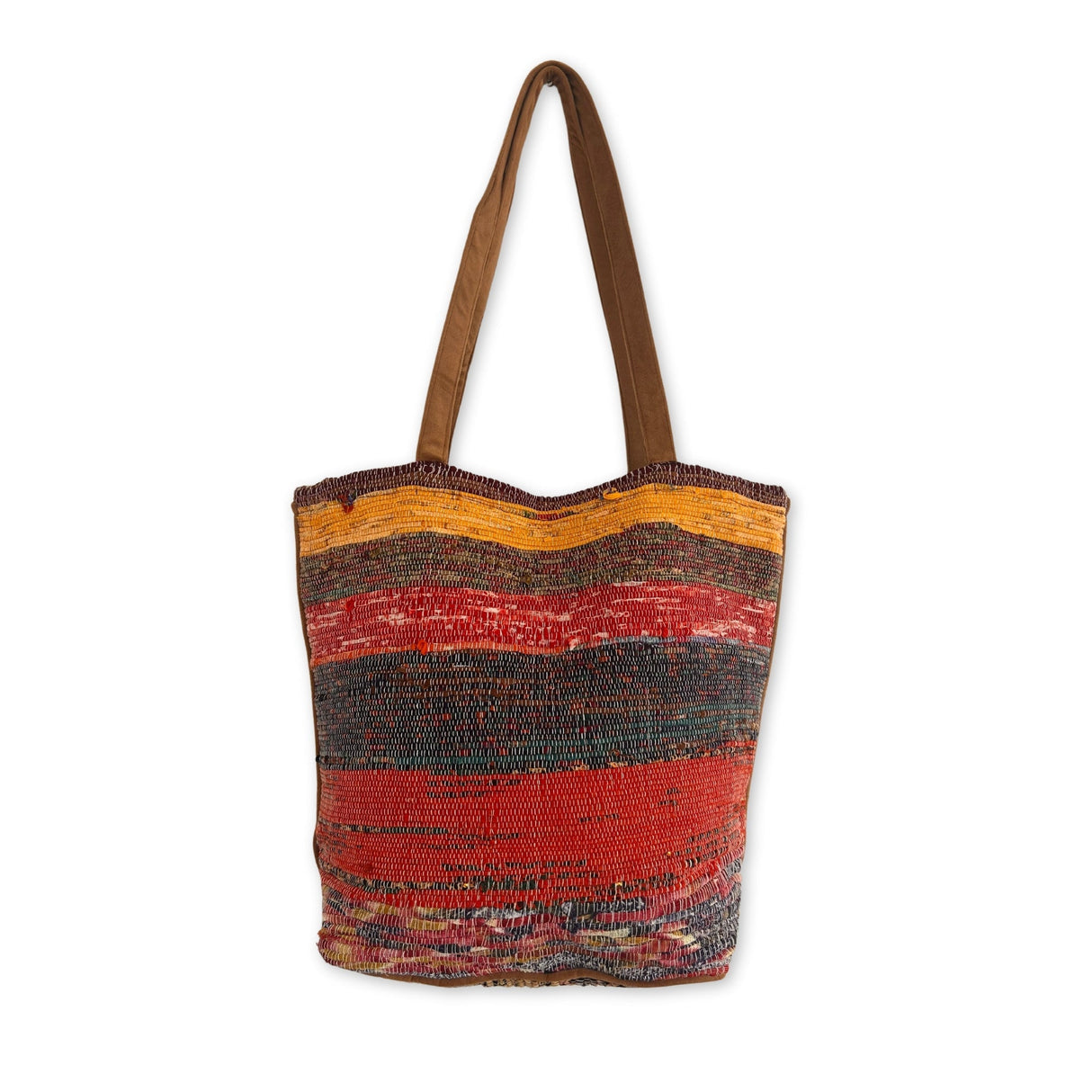 Recycled Big Rug Bag - Shades of Pink - SHAMTAM.COM