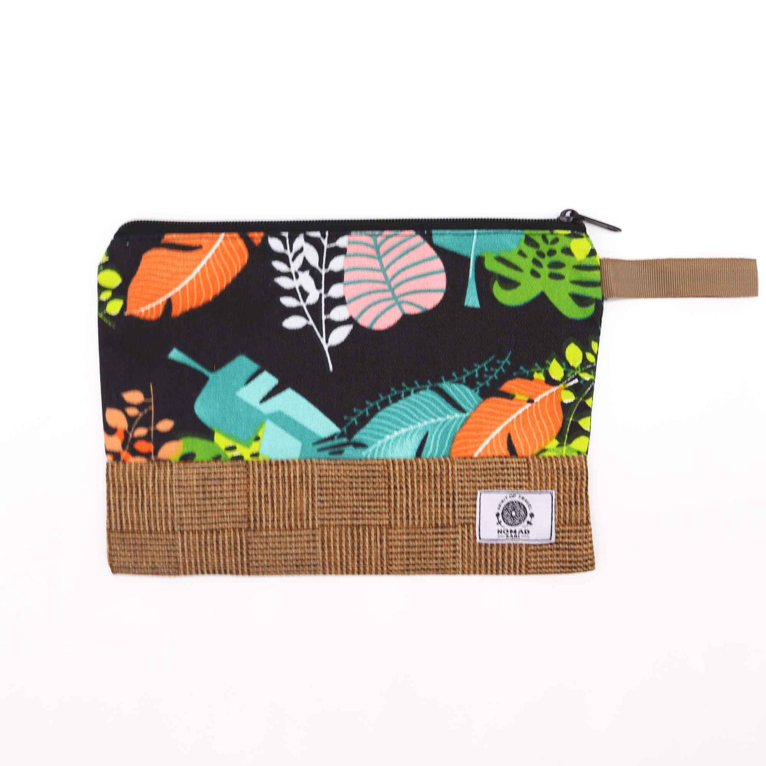 Large Luxury Tropical Pouches - 26x17cm - Assorted Designs for Toiletries, Cosmetics, and Travel Essentials - SHAMTAM.COM
