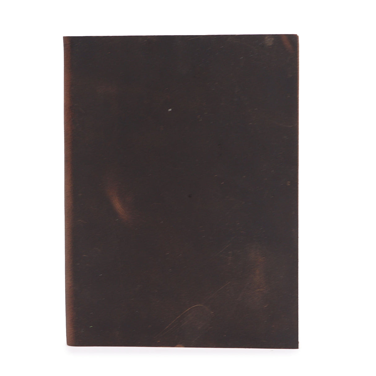 Vintage - Style Dark Brown Leather Notebook - 100 Lined Pages, 20x15cm - Rustic Minimalist Journal - SHAMTAM.COM