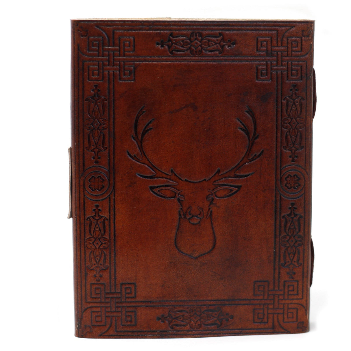 Leather Notebook Stag (6x8") - SHAMTAM.COM