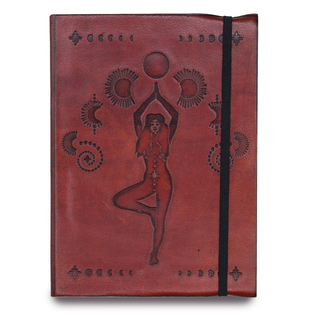 Cosmic Goddess Handmade Notebook - Small with strap - SHAMTAM.COM