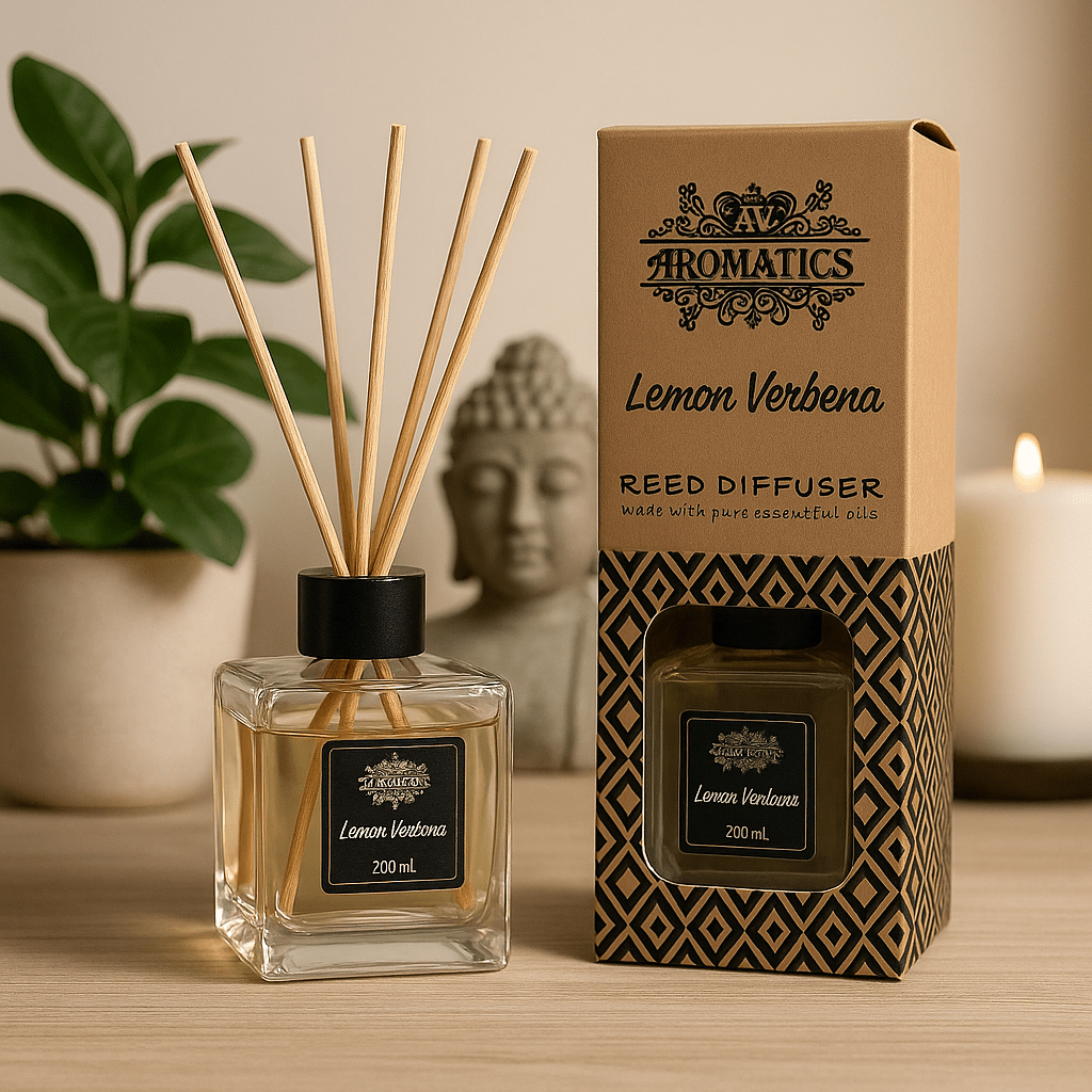 Lemon Verbena Reed Diffuser 200ml - SHAMTAM.COM