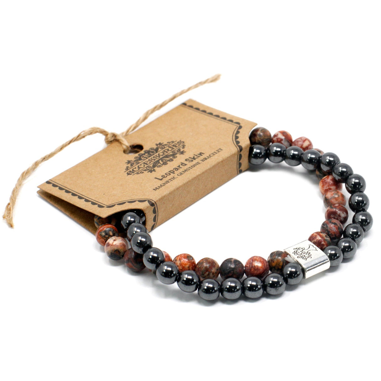 Leopard Skin Bracelet - Magnetic Gemstone Crystal - SHAMTAM.COM