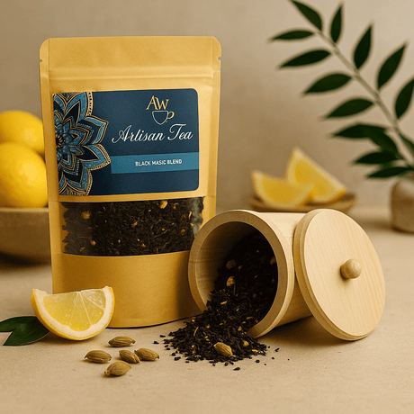 Loose Leaf Black Tea 50g, Black Magic Blend - SHAMTAM.COM