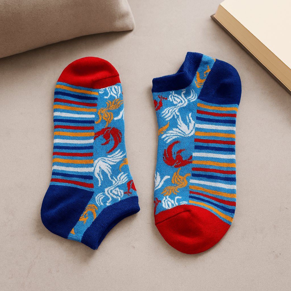 Low Cut Socks Small Medium 3.5 - 6.5 Phoenix - SHAMTAM.COM