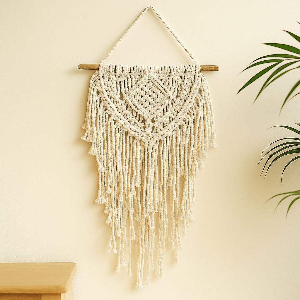 Macrame Wall Hanging, Home & Heart - SHAMTAM.COM