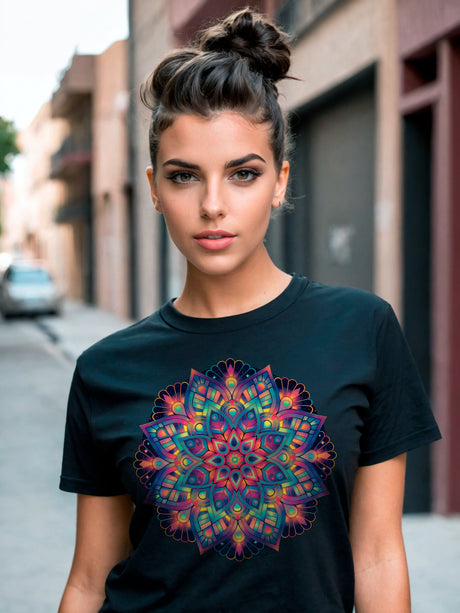 Mandala t-shirt Unisex - SHAMTAM.COM