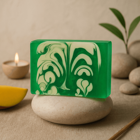 Mango Glycerin Handmade Soap Loaf, 1.2 kg - SHAMTAM.COM