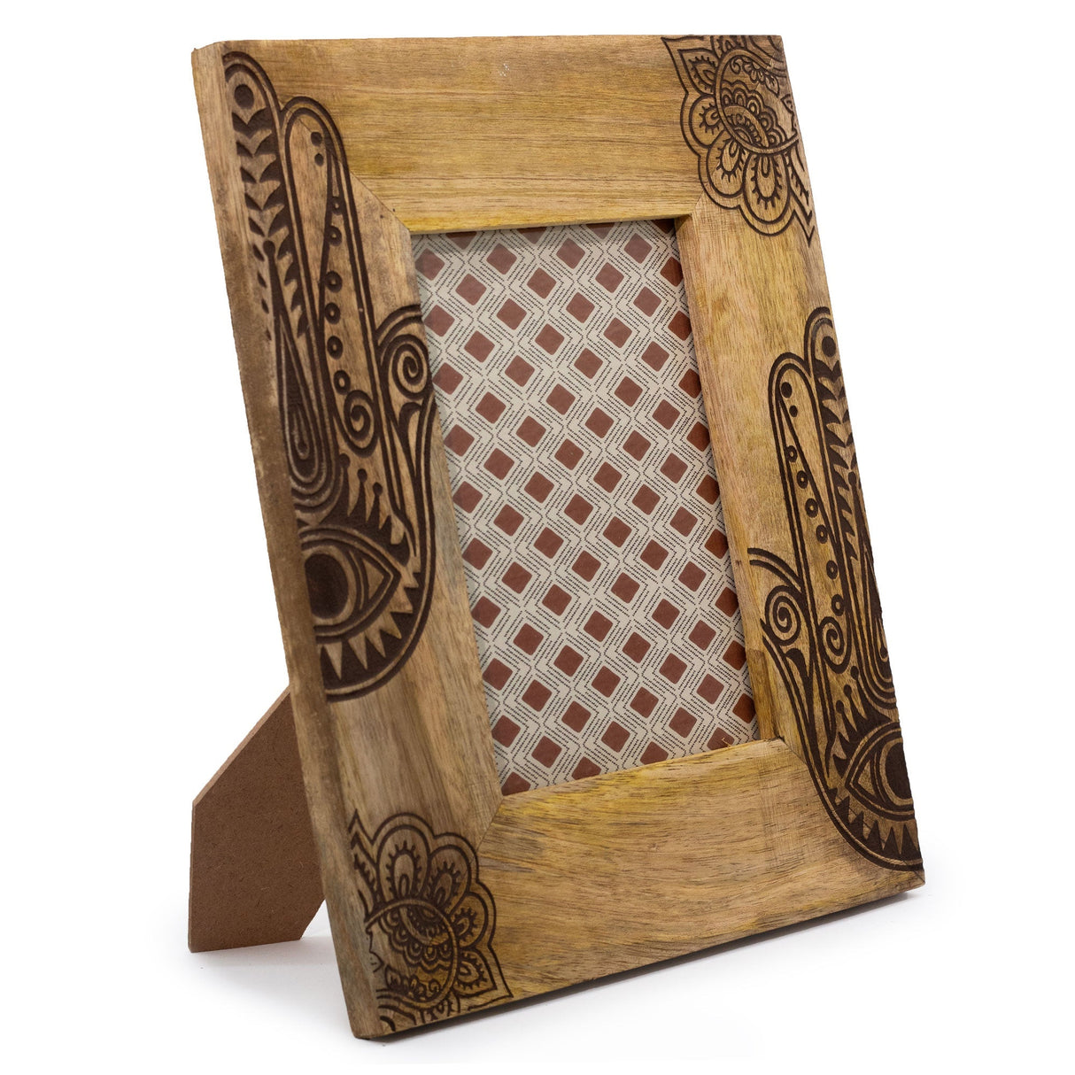 Lrg Mango Wood Picture Frame (for 13x18cm) 28x23x2cm - Hansa - Black - SHAMTAM.COM