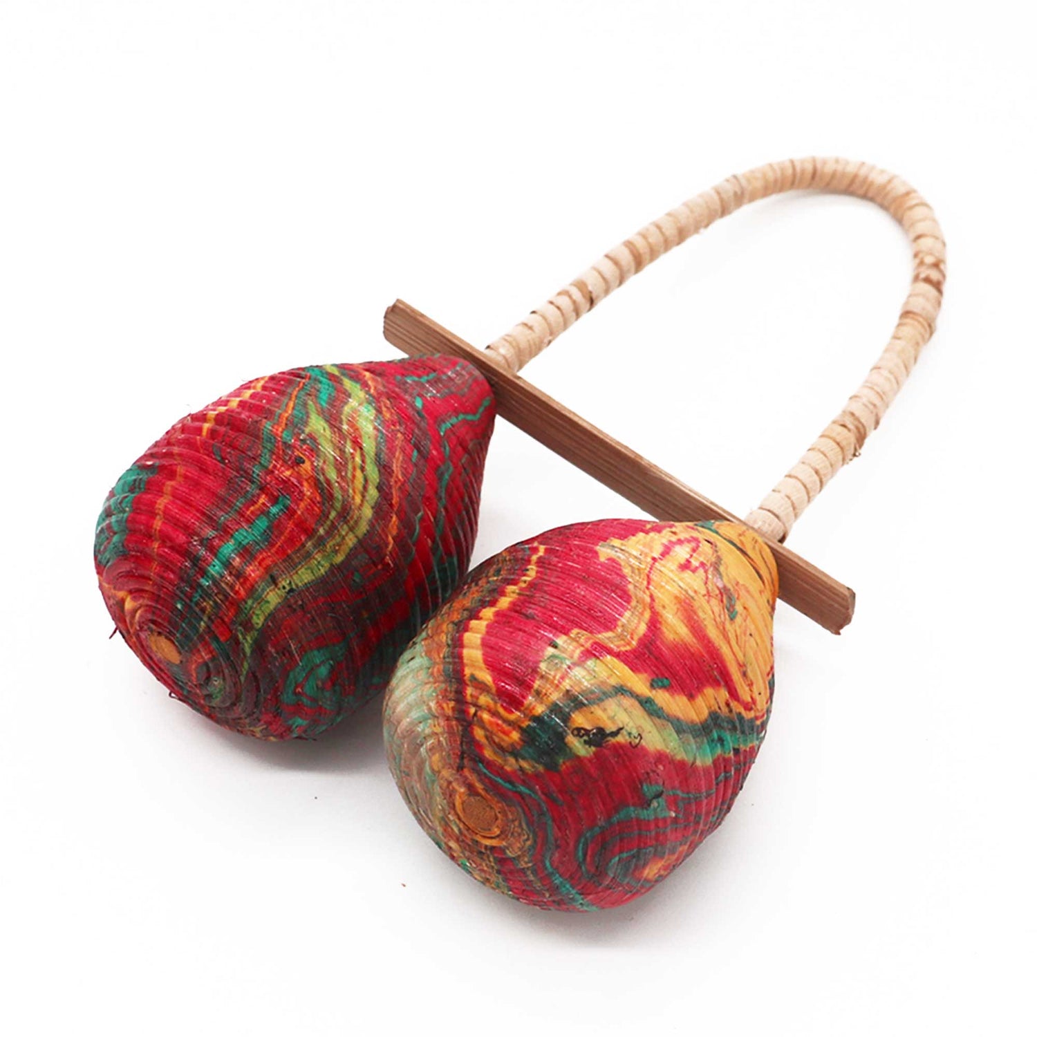 Maracas Rattle - Double Loop - SHAMTAM.COM