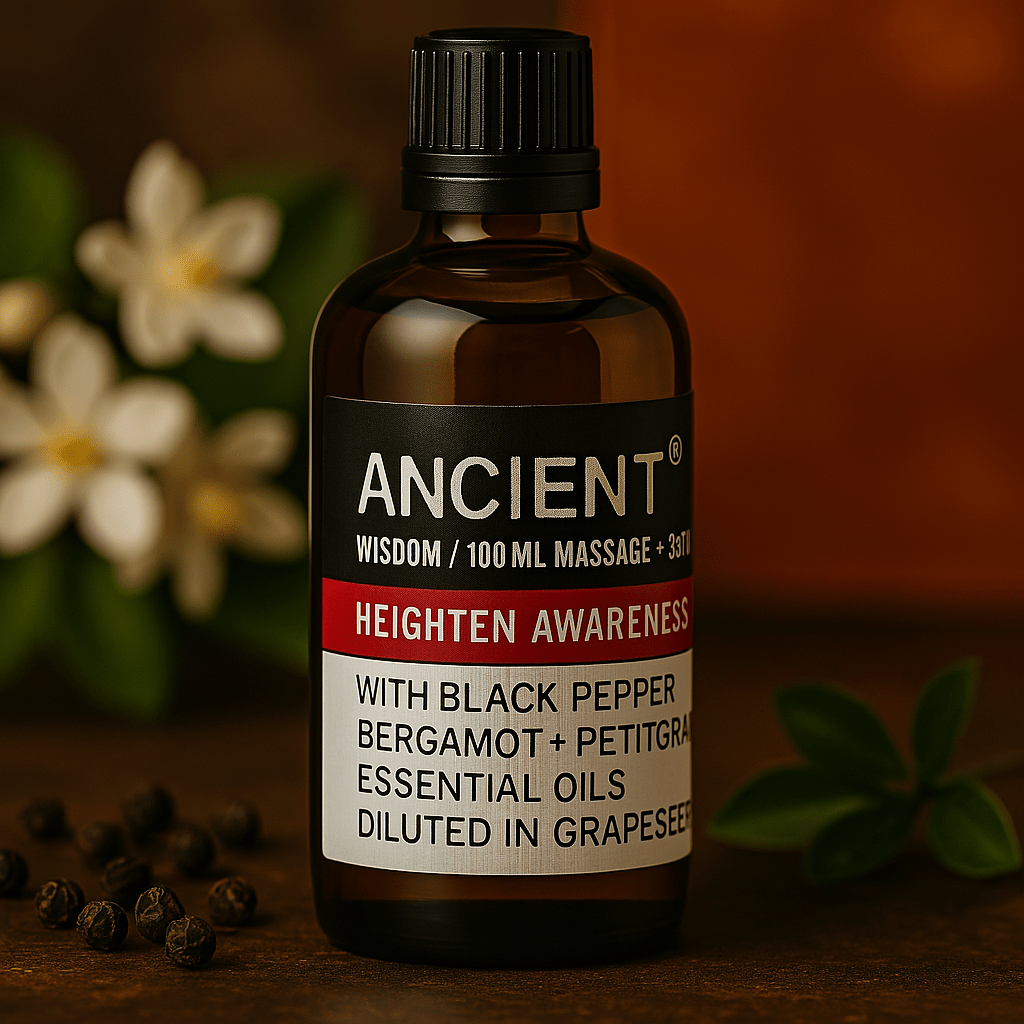 Massage Oil - Heighten Awareness 100ml - SHAMTAM.COM