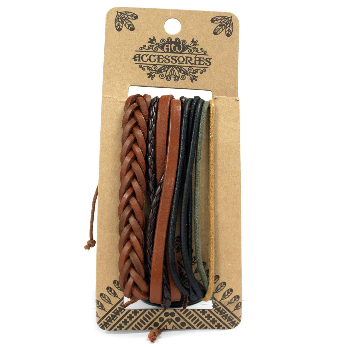 Mens Bracelet Sets - Tanned & Interesting (asst) - SHAMTAM.COM