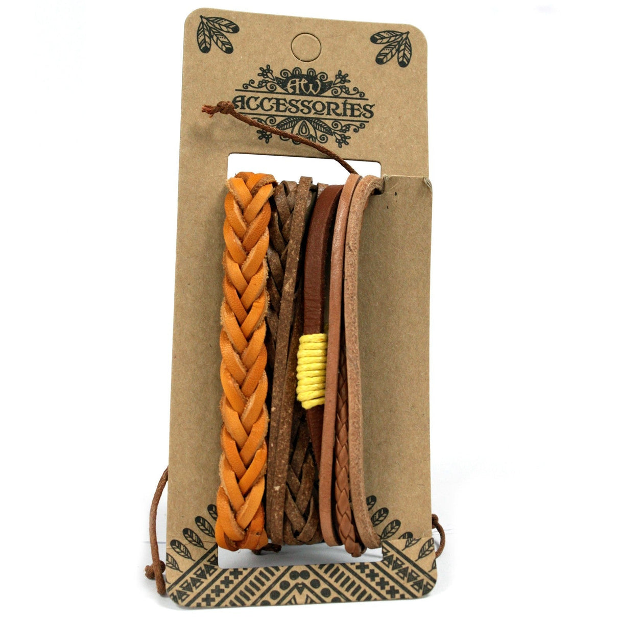 Mens Bracelet Sets - Tanned & Interesting (asst) - SHAMTAM.COM