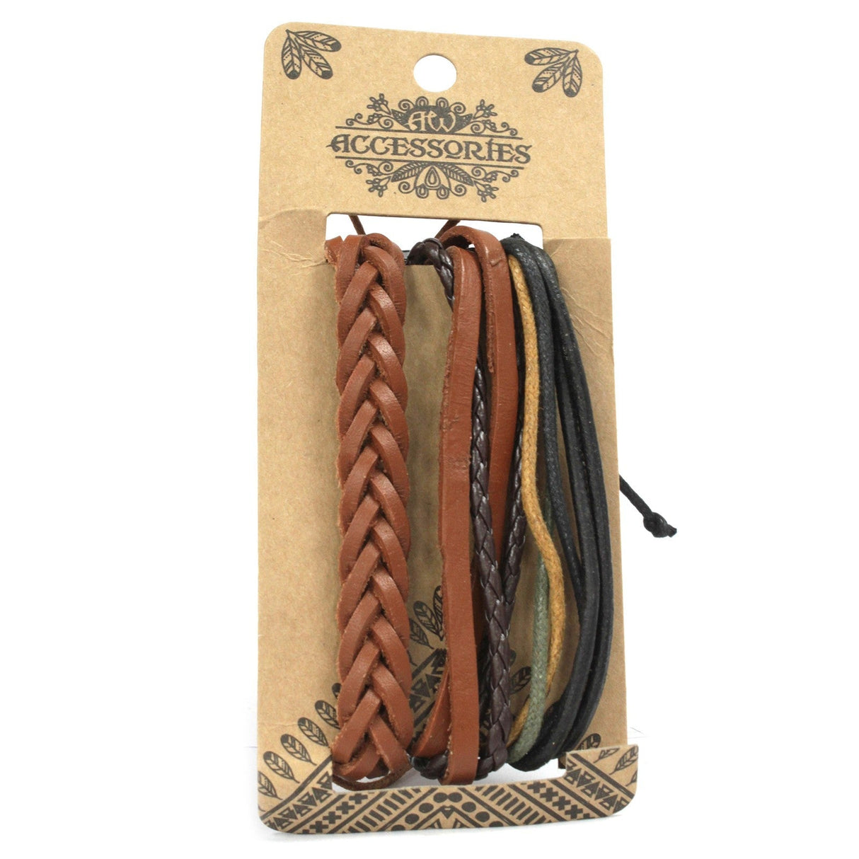 Mens Bracelet Sets - Tanned & Interesting (asst) - SHAMTAM.COM