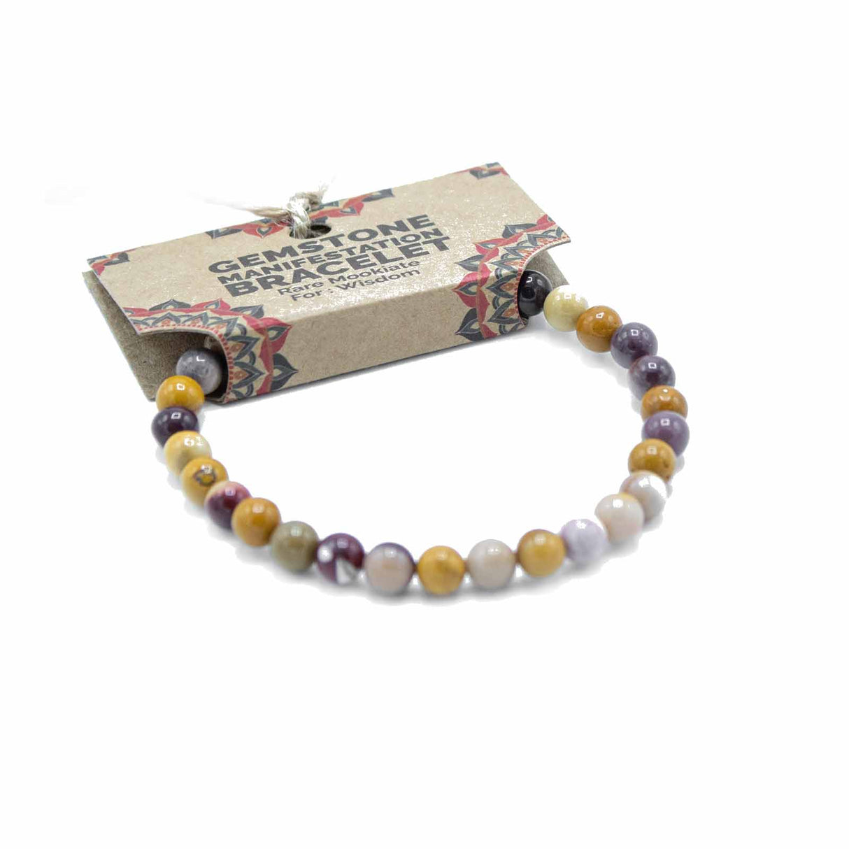 Manifestation Bracelet - Rare Mookiate - Wisdom - Crystal Gemstone - SHAMTAM.COM