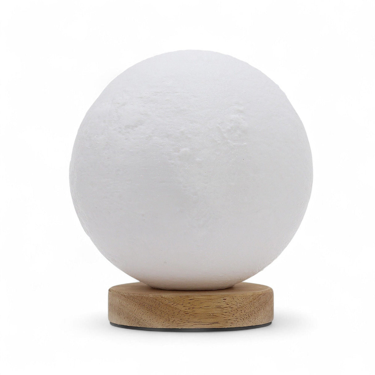 Moon Lamp Night Light, USB, 3 - Level, Wooden Base - SHAMTAM.COM