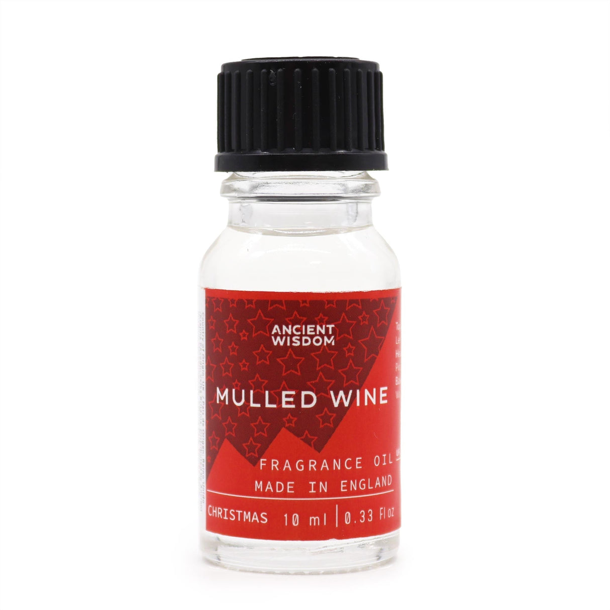 Mulled Wine Fragrance Oil 10ml by Ancient Wisdom - Festive Scent Made in England - SHAMTAM.COM