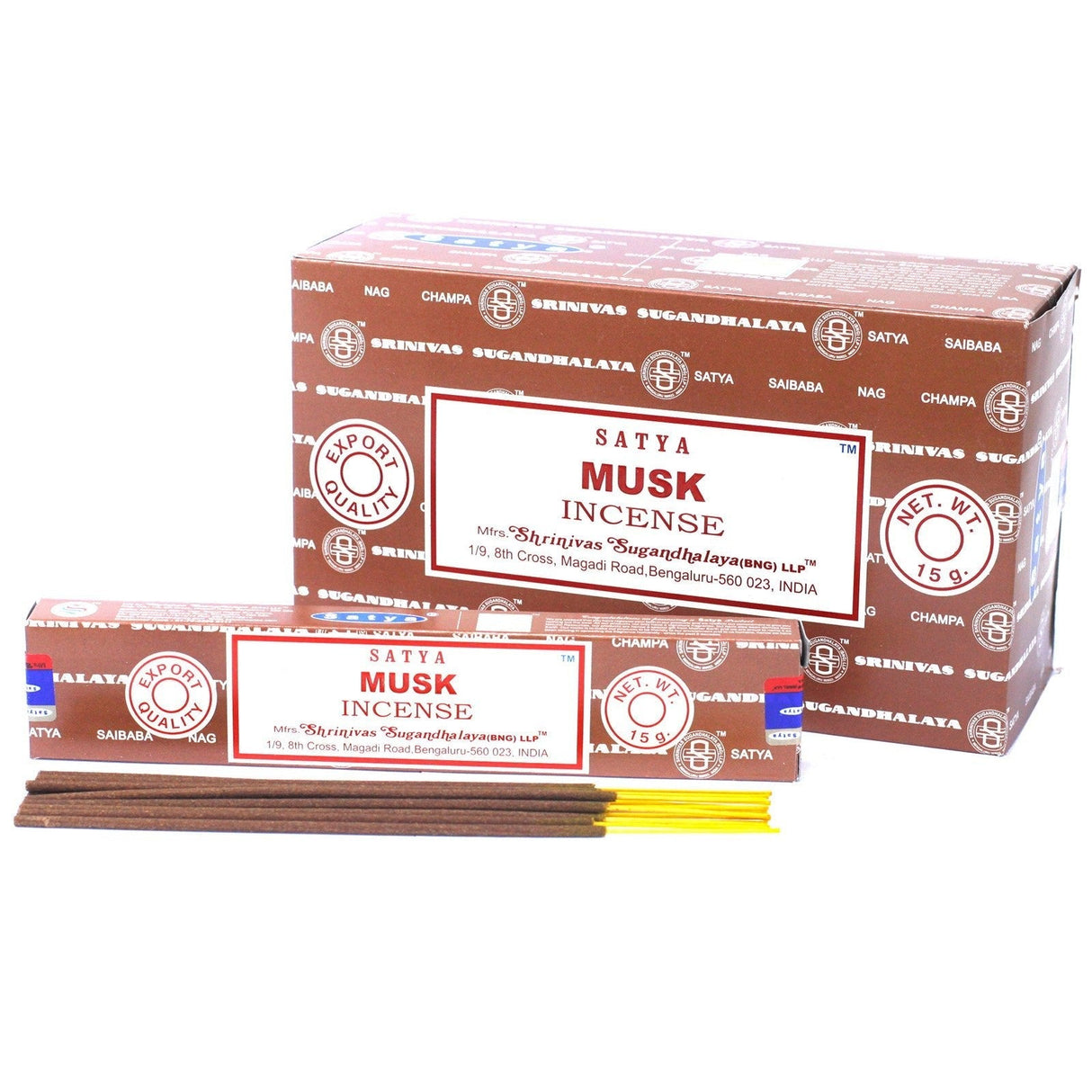 Musk Incense - Satya 15g - SHAMTAM.COM