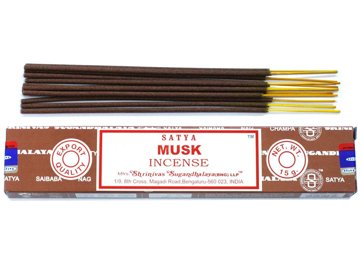 Musk Incense - Satya 15g - SHAMTAM.COM