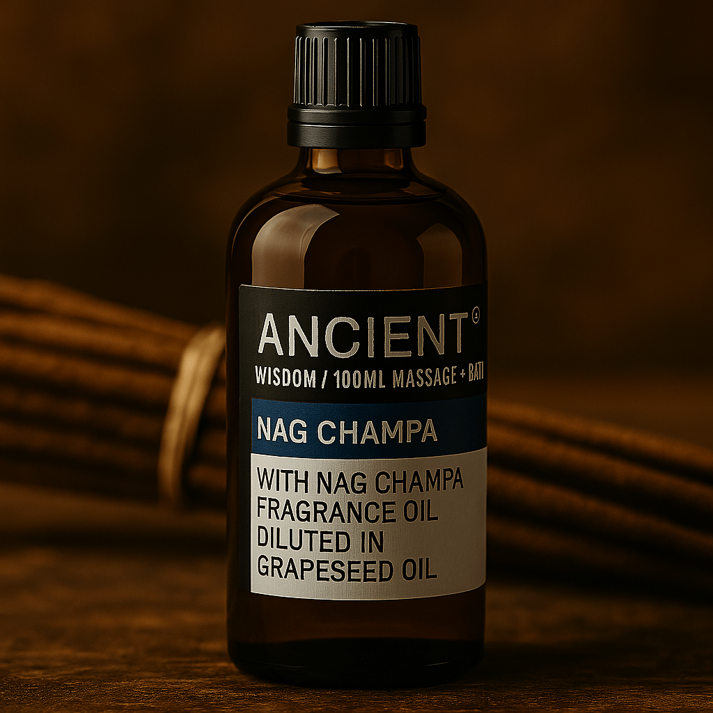 Nag Champa Massage Oil - 100ml - SHAMTAM.COM