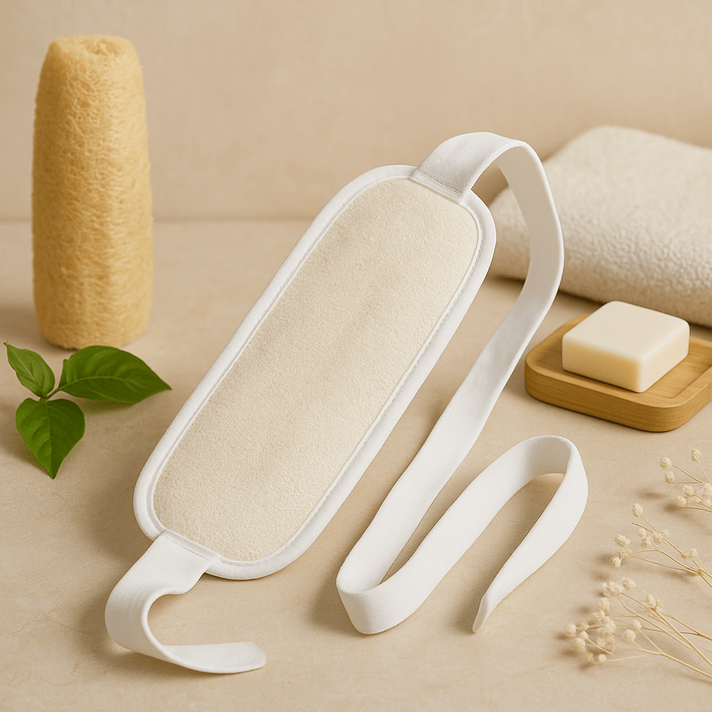 Natural Loofah Back Scrubber - SHAMTAM.COM