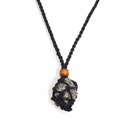 Gemstone Necklace Cord - Black - SHAMTAM.COM